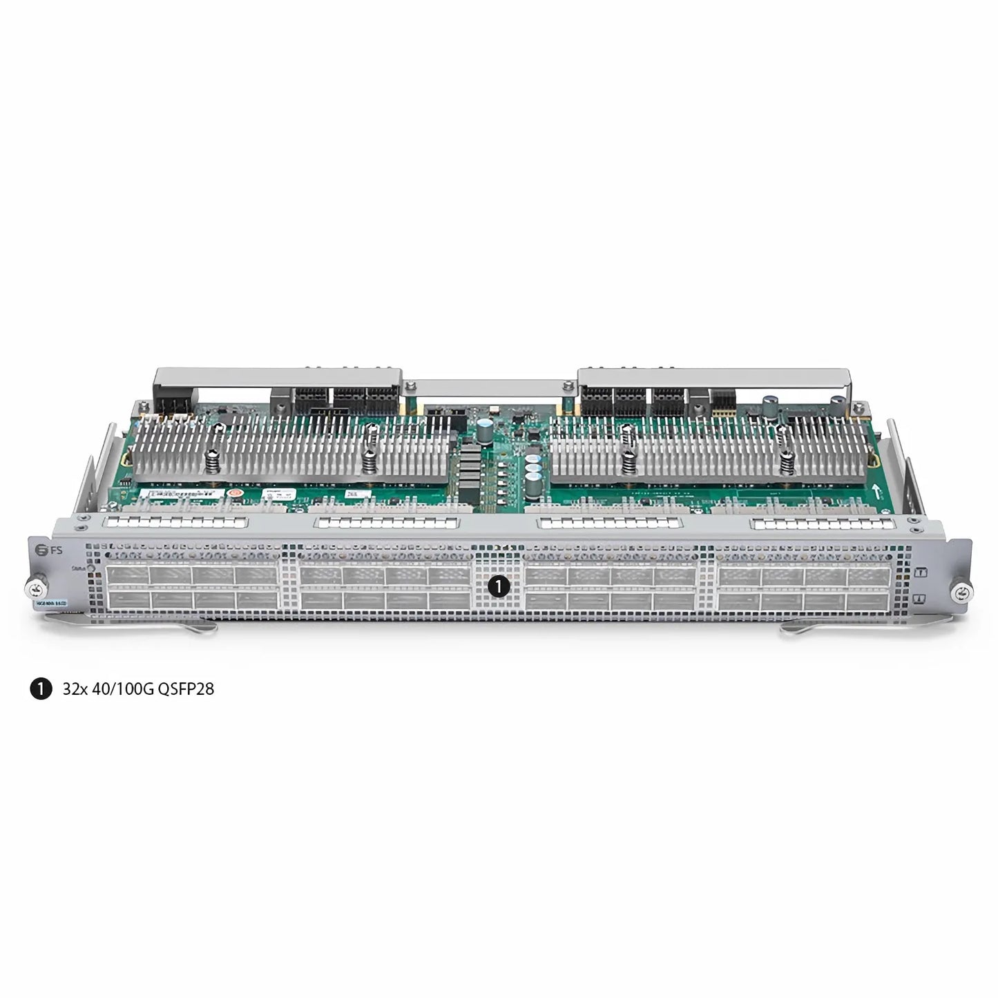 NC8400-32C, 32-Port 100Gb QSFP28 Line Card for Data Center Chassis Switch NC8400-4TH