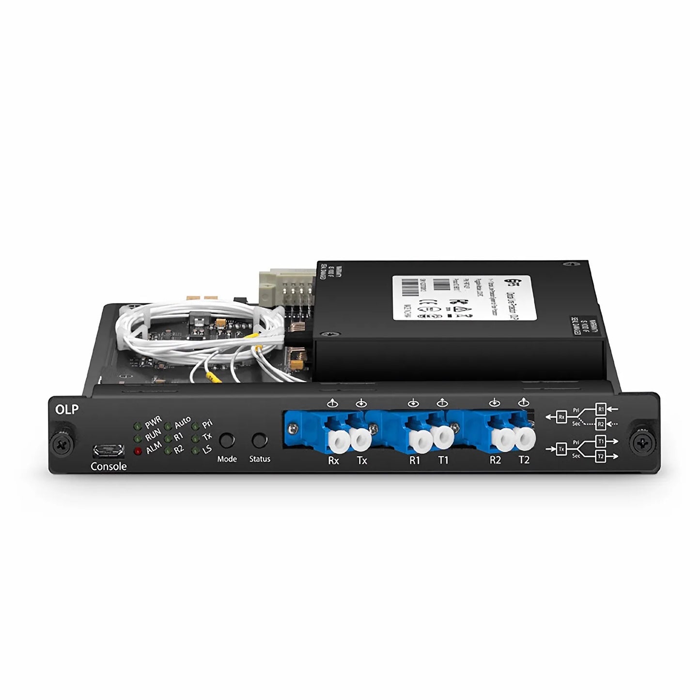 Customized Optical Line Protection Switch (OLP) for FMT Managed Chassis