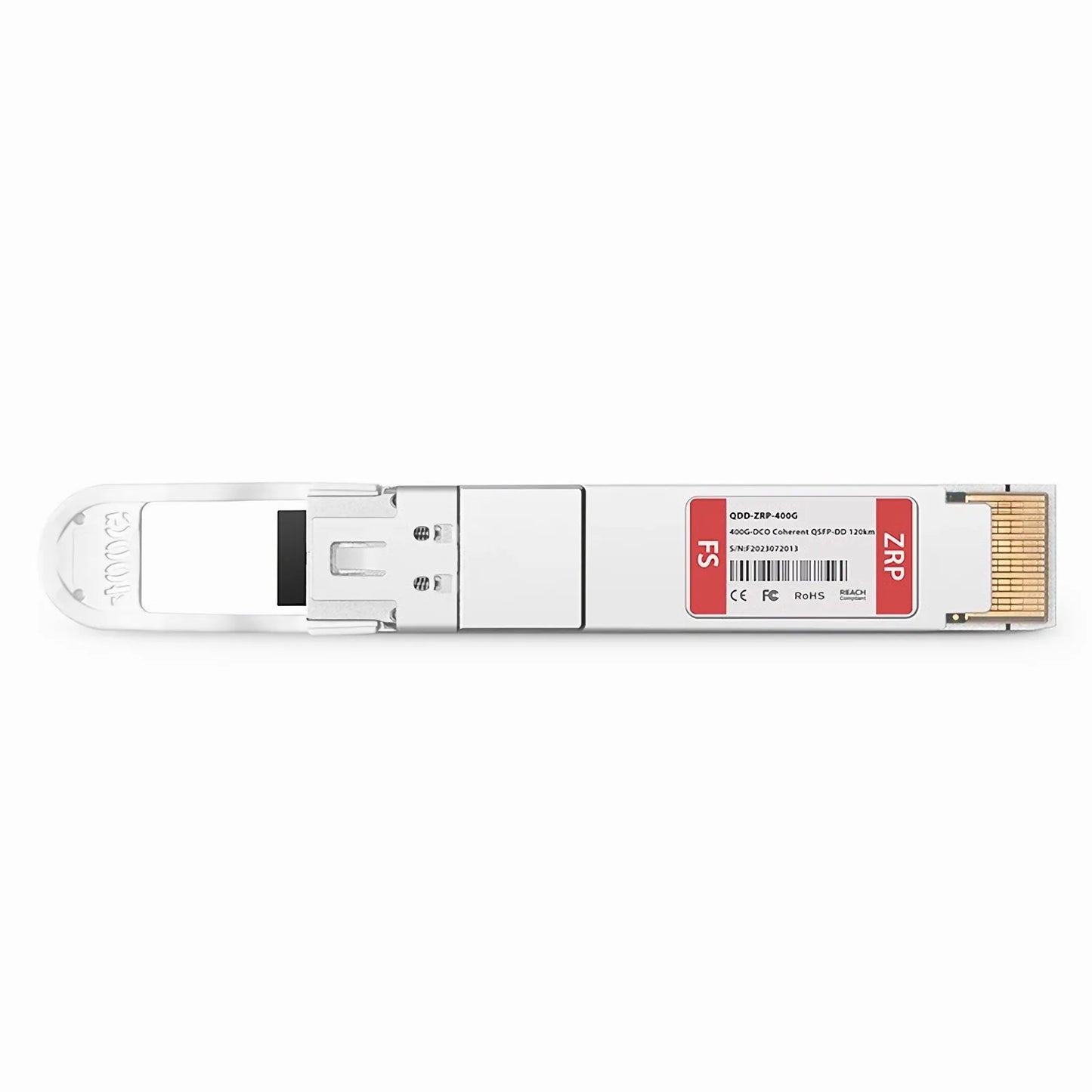 Cisco QDD-400G-ZRP-S Compatible QSFP-DD DCO 400G DWDM Tunable Coherent ITU CH13-CH61 50GHz >120km DOM Duplex LC/UPC SMF Optical Transceiver Module for Transmission