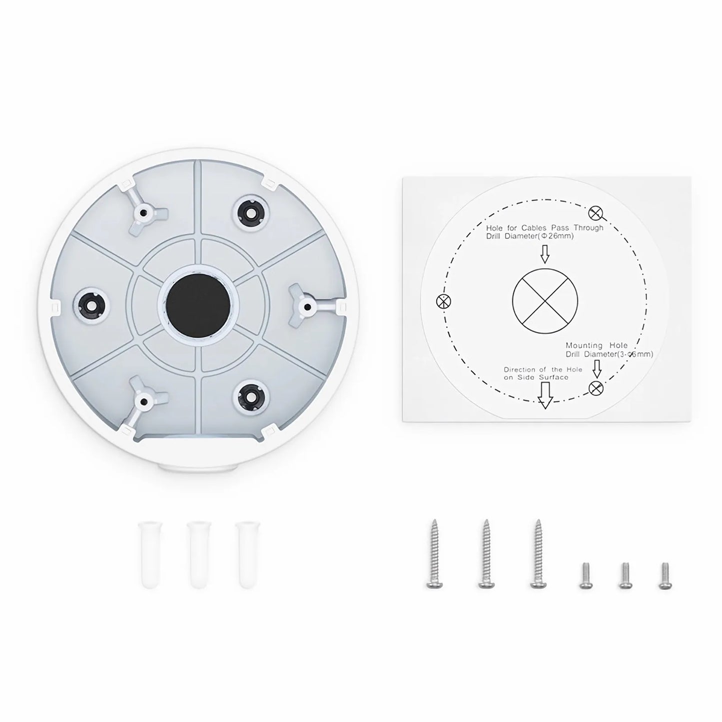 CA-JD005, Junction Box for Fixed Lens Domes