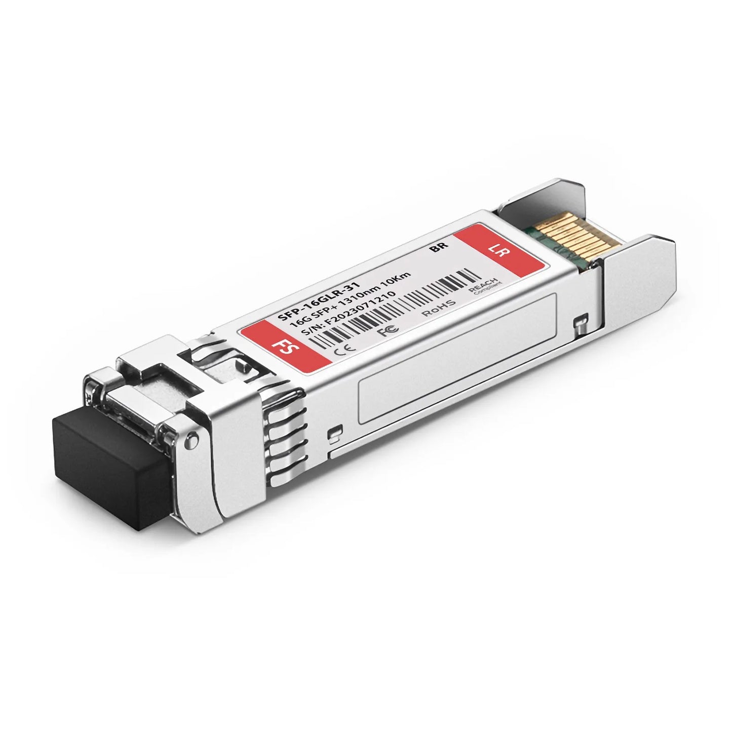 Brocade Compatible SFP+ 16G Fibre Channel 1310nm 10km DOM Duplex LC/UPC SMF Optical Transceiver Module