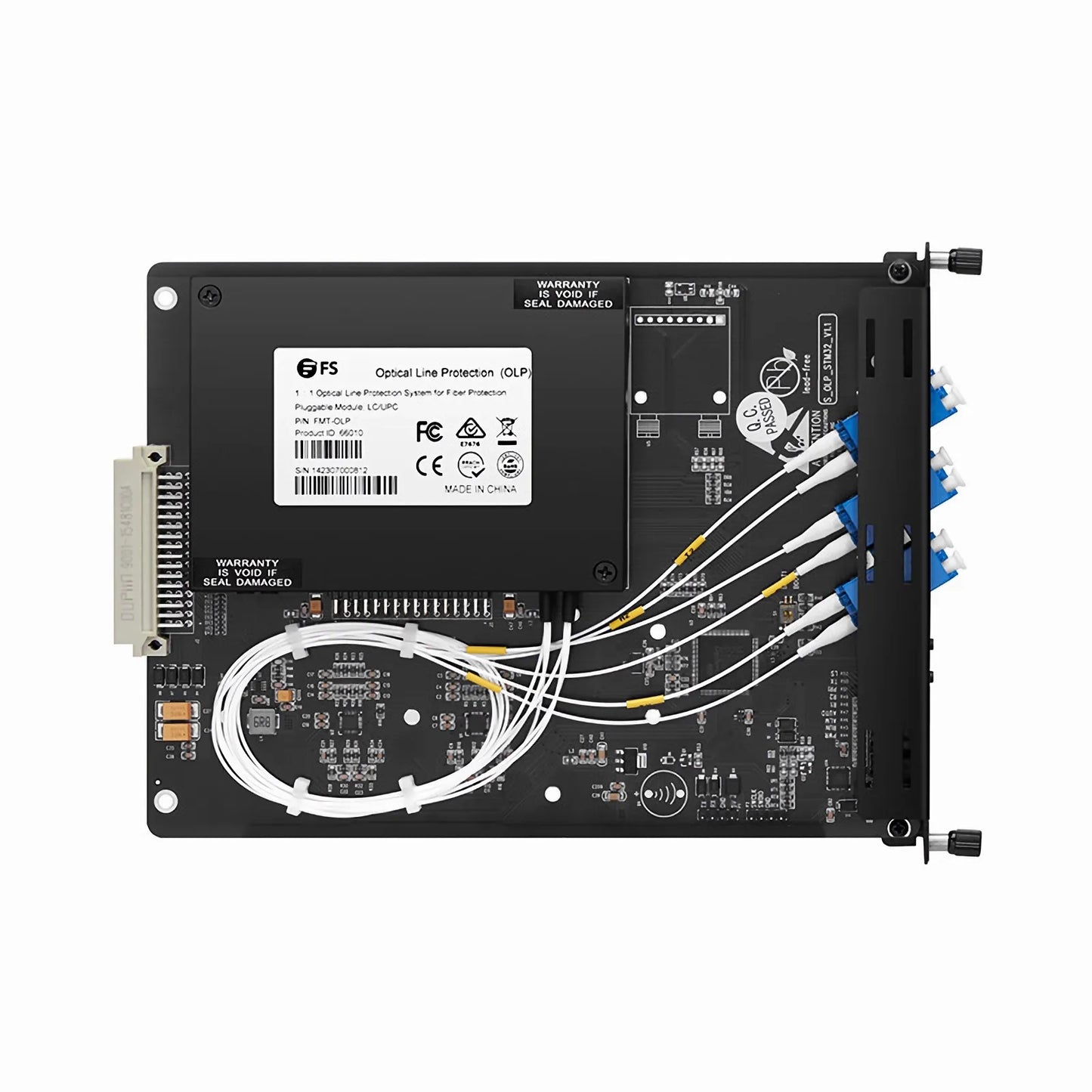 FMT-OLP, 1:1 Optical Line Protection Switch for FMT Managed Chassis