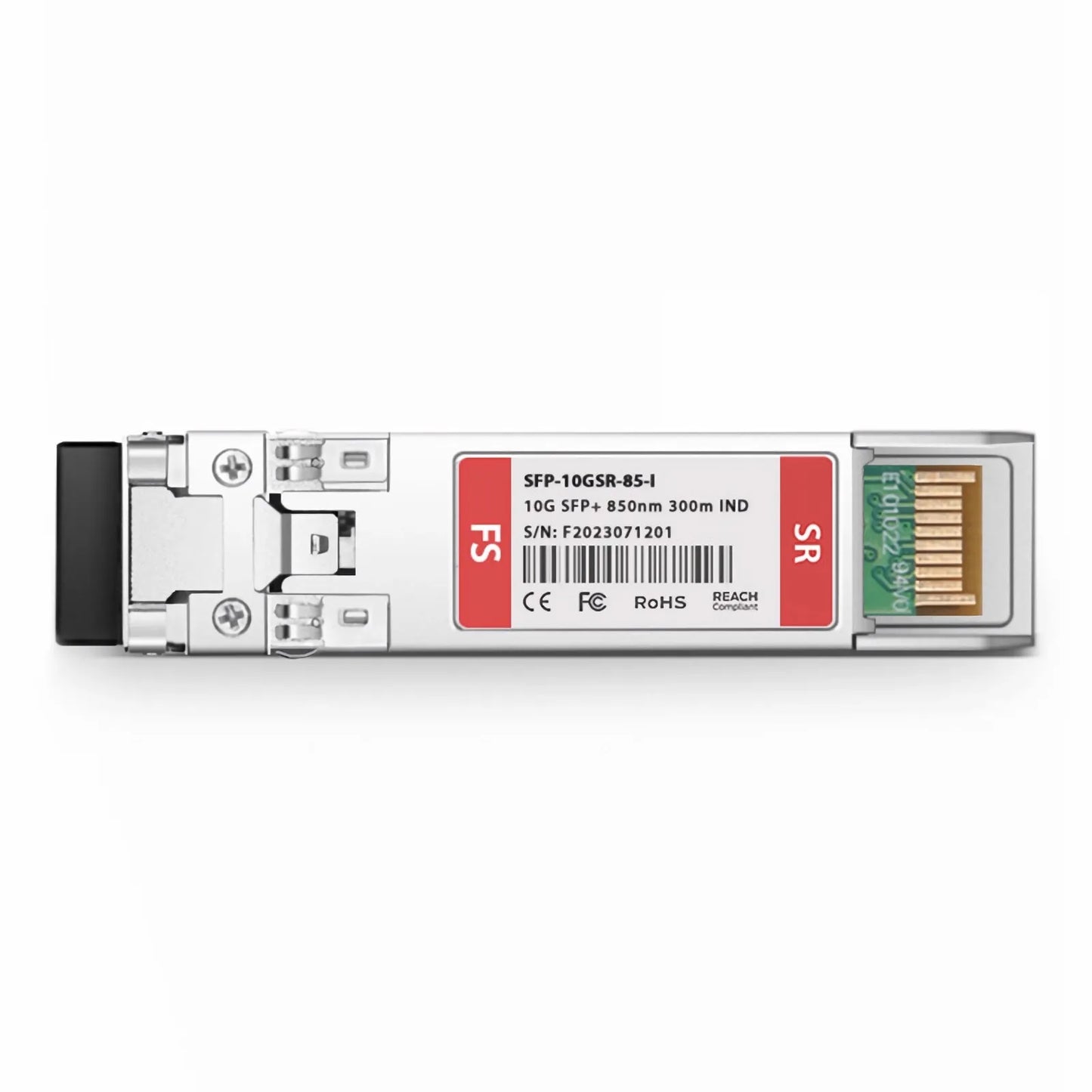 Cisco SFP-10G-SR-I Compatible 10GBASE-SR SFP+ 850nm 300m DOM Duplex LC/UPC MMF Optical Transceiver Module (Industrial)
