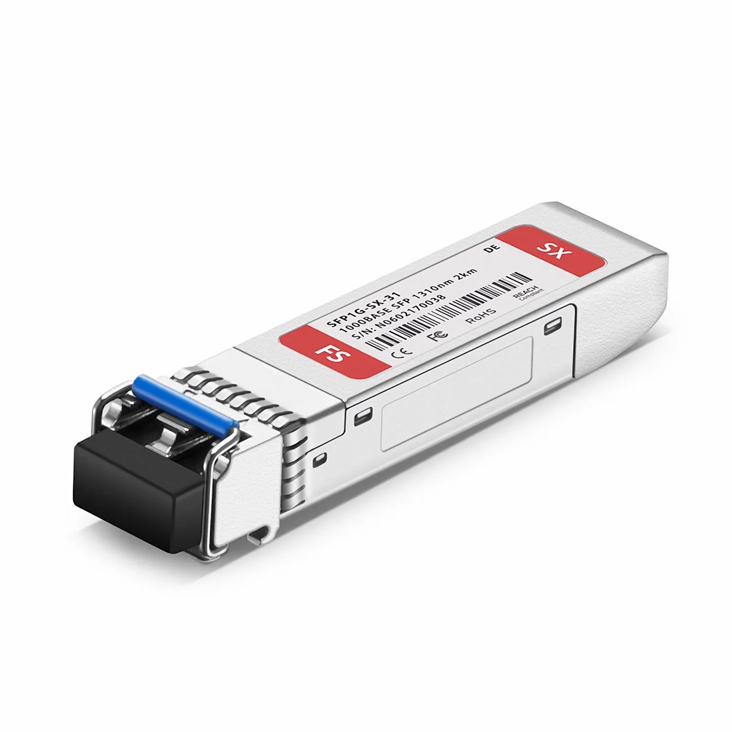 Dell Compatible 1000BASE-SX SFP 1310nm 2km DOM Duplex LC/UPC SMF/MMF Optical Transceiver Module