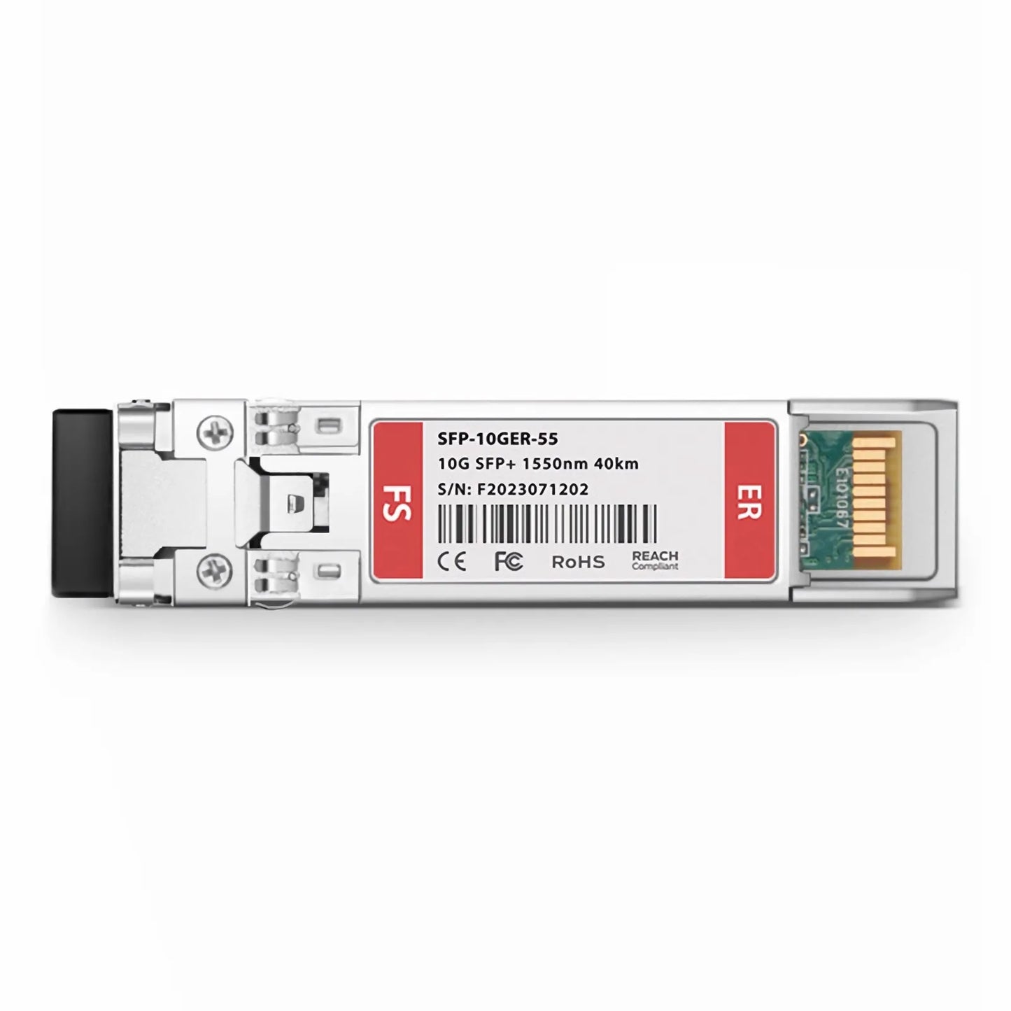 Cisco SFP-10G-ER Compatible 10GBASE-ER SFP+ 1550nm 40km DOM Duplex LC/UPC SMF Optical Transceiver Module