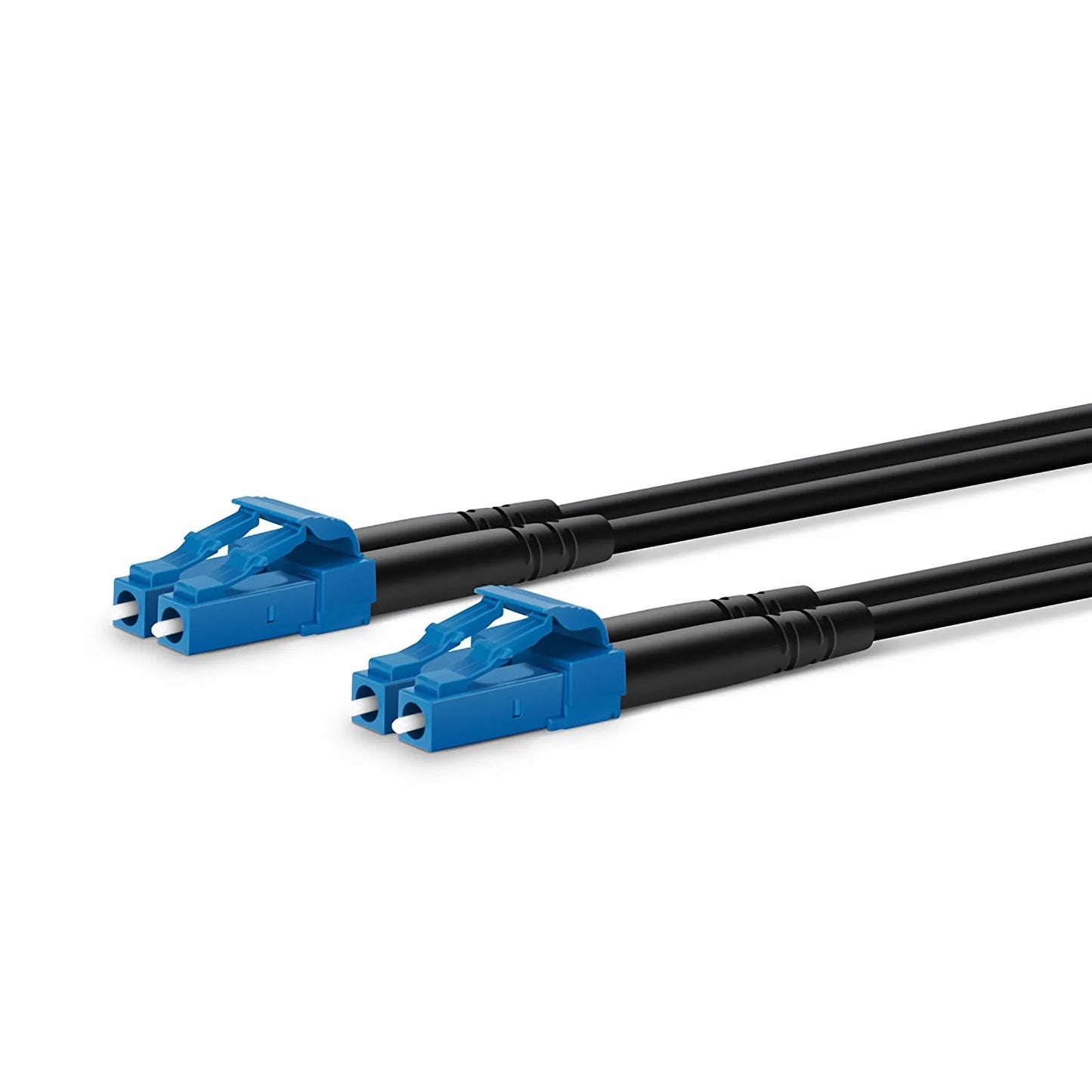 5m (16ft) Industrial Armored Fiber Patch Cable, LC UPC to LC UPC, Duplex, 2 Fibers, Single Mode (OS2), TPU