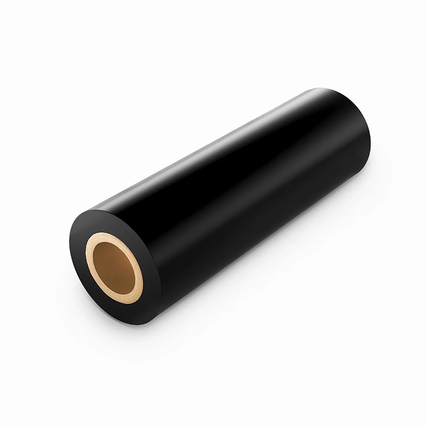 Thermal Transfer Wax/Resin Ribbon, 1"Core Ink Out, 1 Roll 4.33" x 984.25' (110mm x 300m), Black