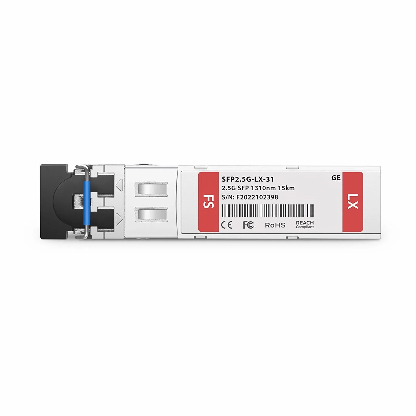 Generic Compatible 2.5GBASE-LX SFP 1310nm 15km DOM Duplex LC/UPC SMF Optical Transceiver Module