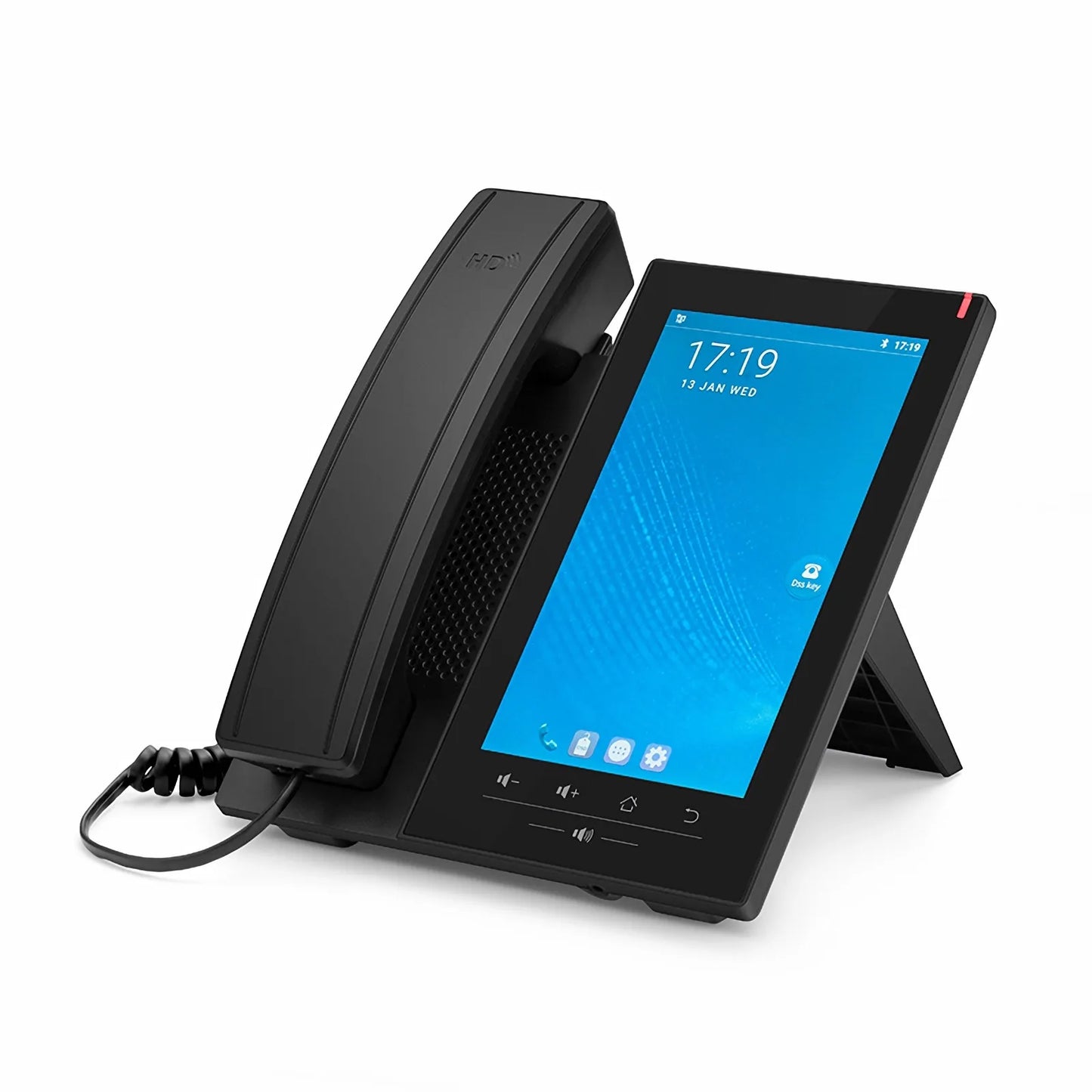 FIP-7220, Advanced VoIP Phone with 7-Inch Color LCD Touch Screen, 20 SIP Accounts, USB 2.0, Dual-Port Gigabit Ethernet, PoE