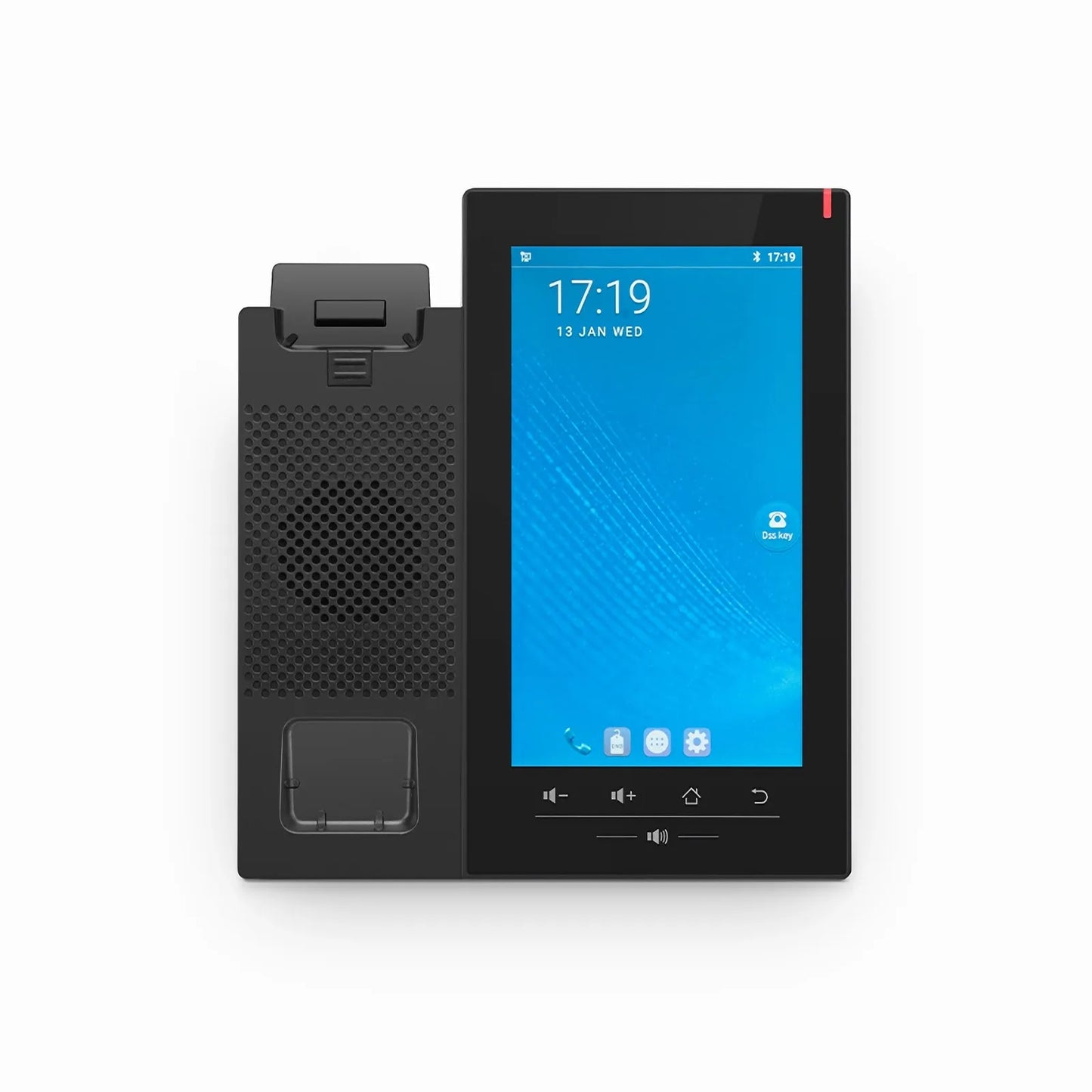 FIP-7220, Advanced VoIP Phone with 7-Inch Color LCD Touch Screen, 20 SIP Accounts, USB 2.0, Dual-Port Gigabit Ethernet, PoE