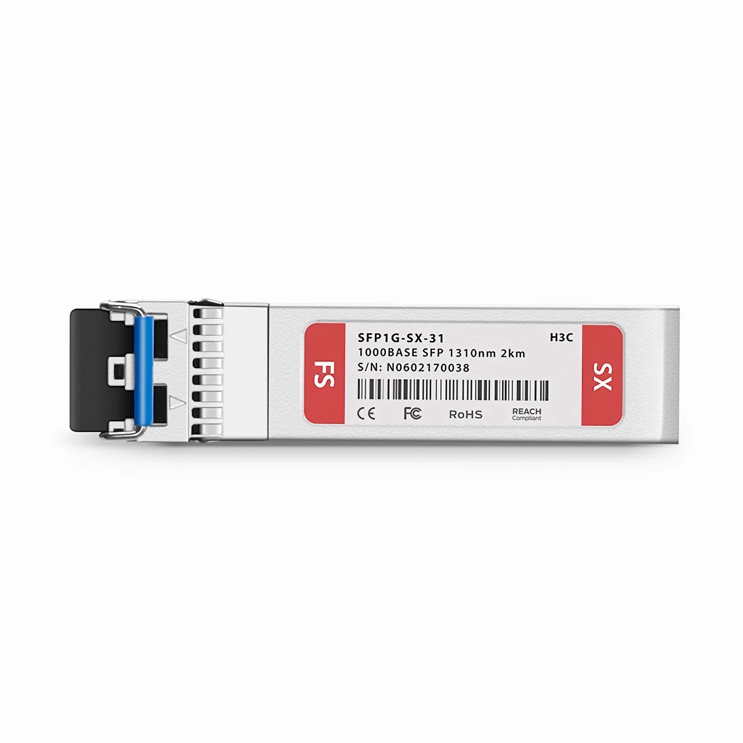 H3C Compatible 1000BASE-SX SFP 1310nm 2km DOM Duplex LC/UPC SMF/MMF Optical Transceiver Module