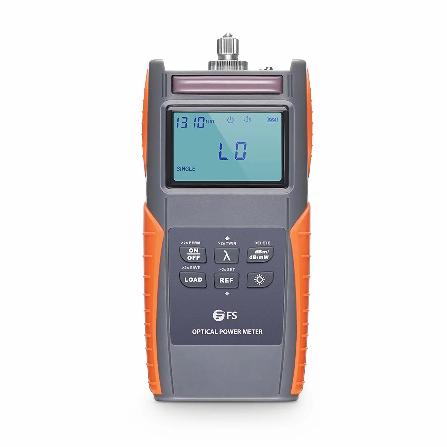 FOPM-204 Handheld Optical Power Meter (-50~+26dBm) with 2.5mm FC/SC/ST Connector
