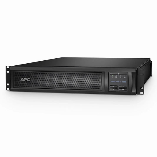 APC® Smart-UPS X 3000VA Rack/tower Convertible UPS, 8x C13+1x C19 IEC Outlets，Network Card and 1 Backup Battery Included