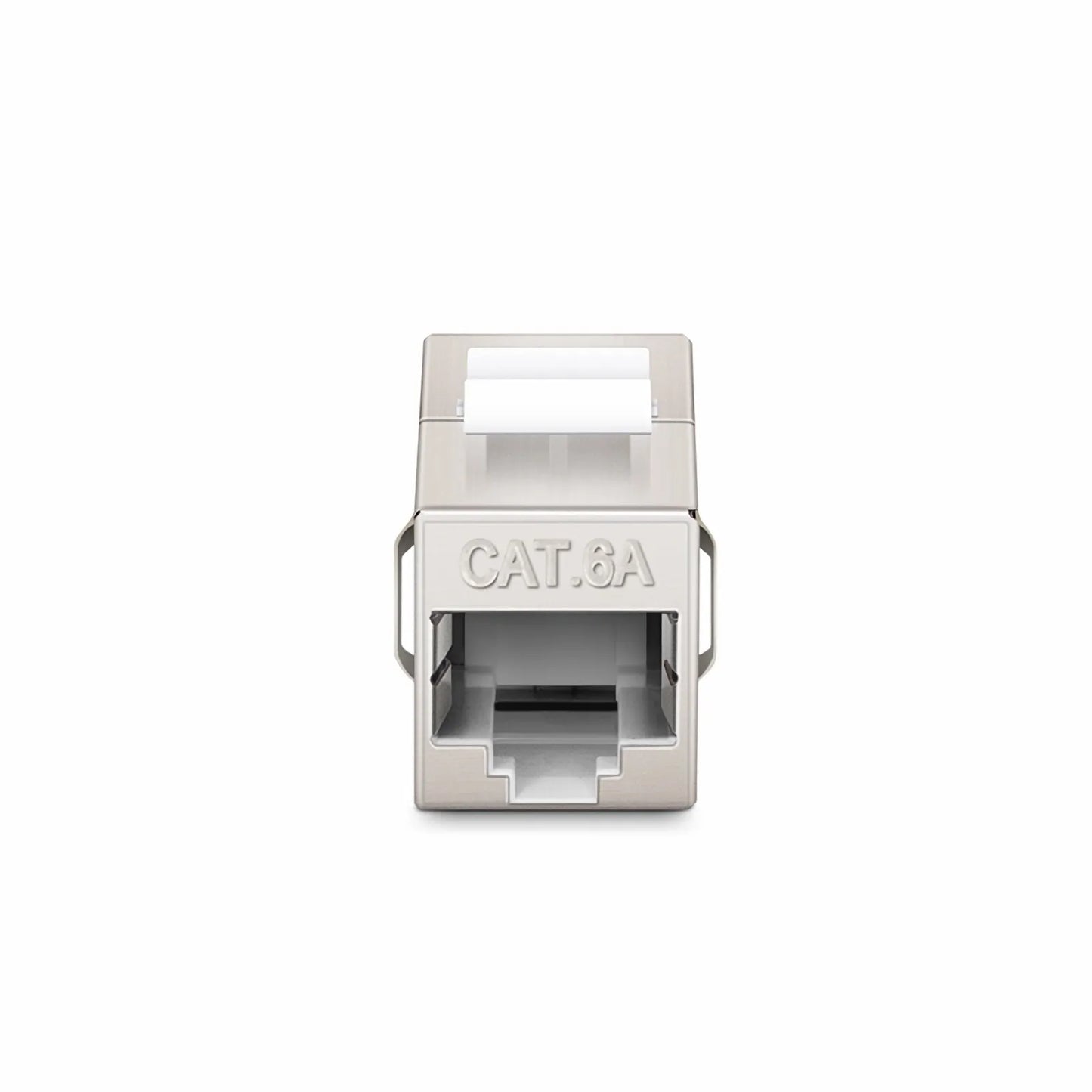 Cat6a Keystone RJ45 Coupler, Shielded, Female to Female Insert Inline Coupler