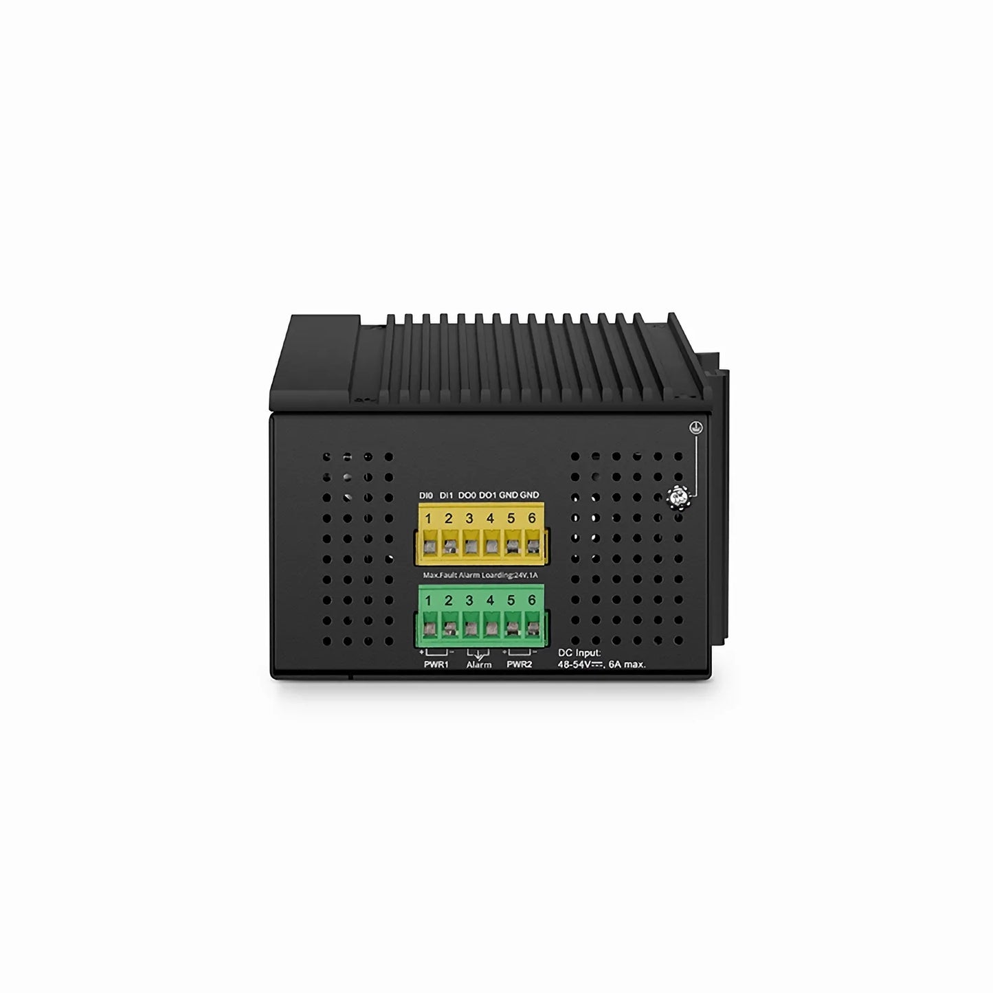 IES3110-8TFM-P, 8-Port Gigabit Ethernet L2+ Managed Industrial PoE+ Switch, 8 x PoE+ Ports @240W, and 2 x 10/100/1000BASE-T, with 2 x 1Gb SFP, 2 x 1/2.5Gb SFP, -40 to 75°C Operating Temperature