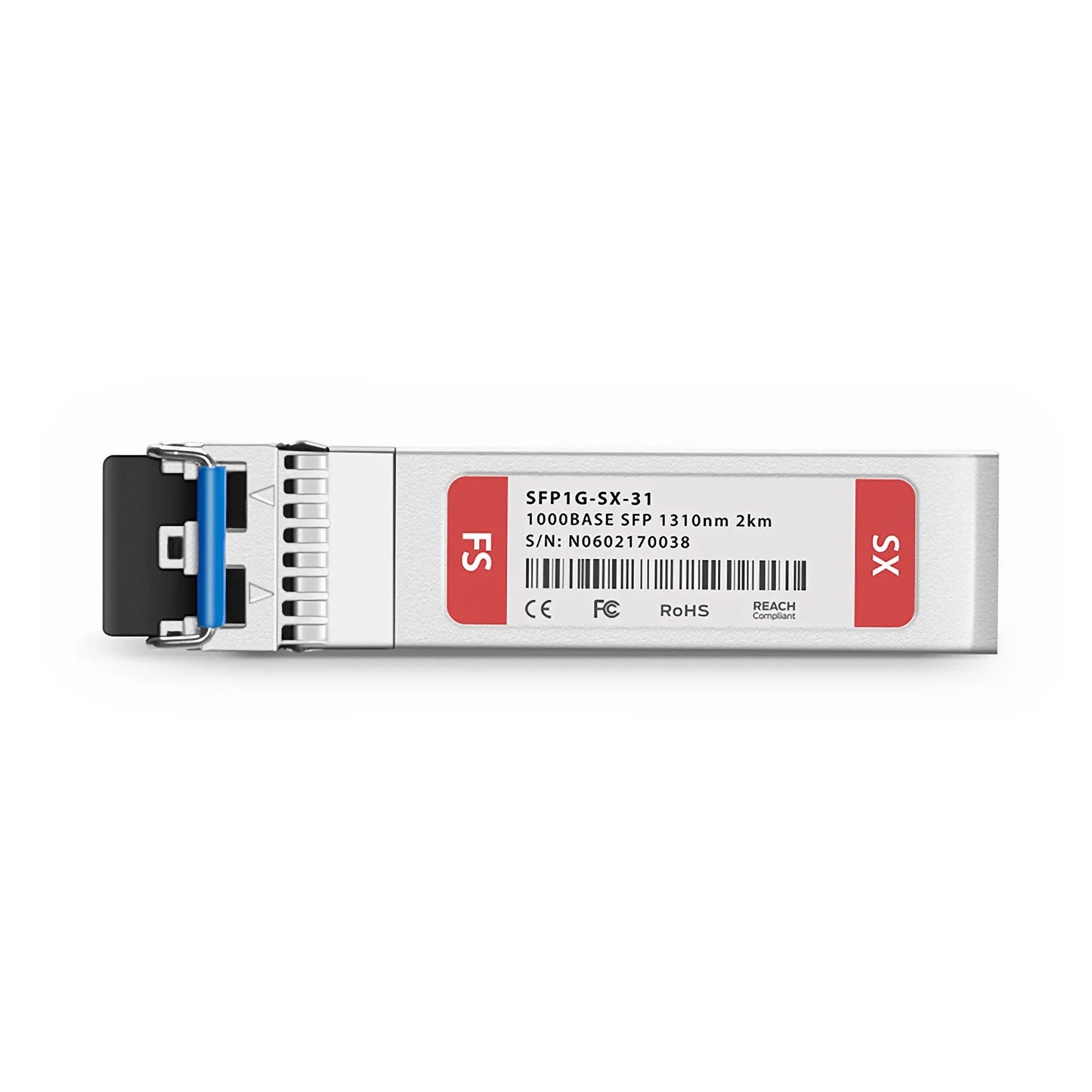 Cisco Compatible 1000BASE-SX SFP 1310nm 2km DOM Duplex LC/UPC SMF/MMF Optical Transceiver Module