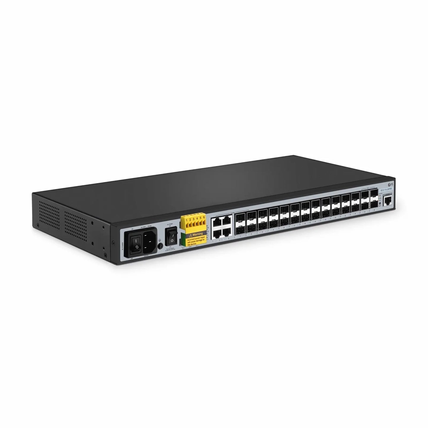IES5110-20FMS, 20-Port Ethernet L2+ Managed Industrial Switch, 10 x 1Gb SFP, 10 x 1/2.5Gb SFP, with 4 x 1Gb RJ45/SFP Combo, 4 x 10Gb SFP+, Wide-Temp