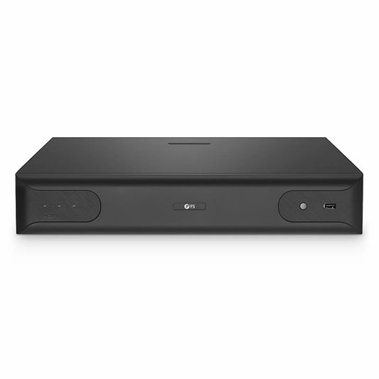 NVR204-32C-16P-V2, 32-Channel 1.5U 16 PoE 4K ＆ H.265 Decoding Format, Up to 4x 10TB Hard Drive (Not Included), Live View/Playback Network Video Recorder