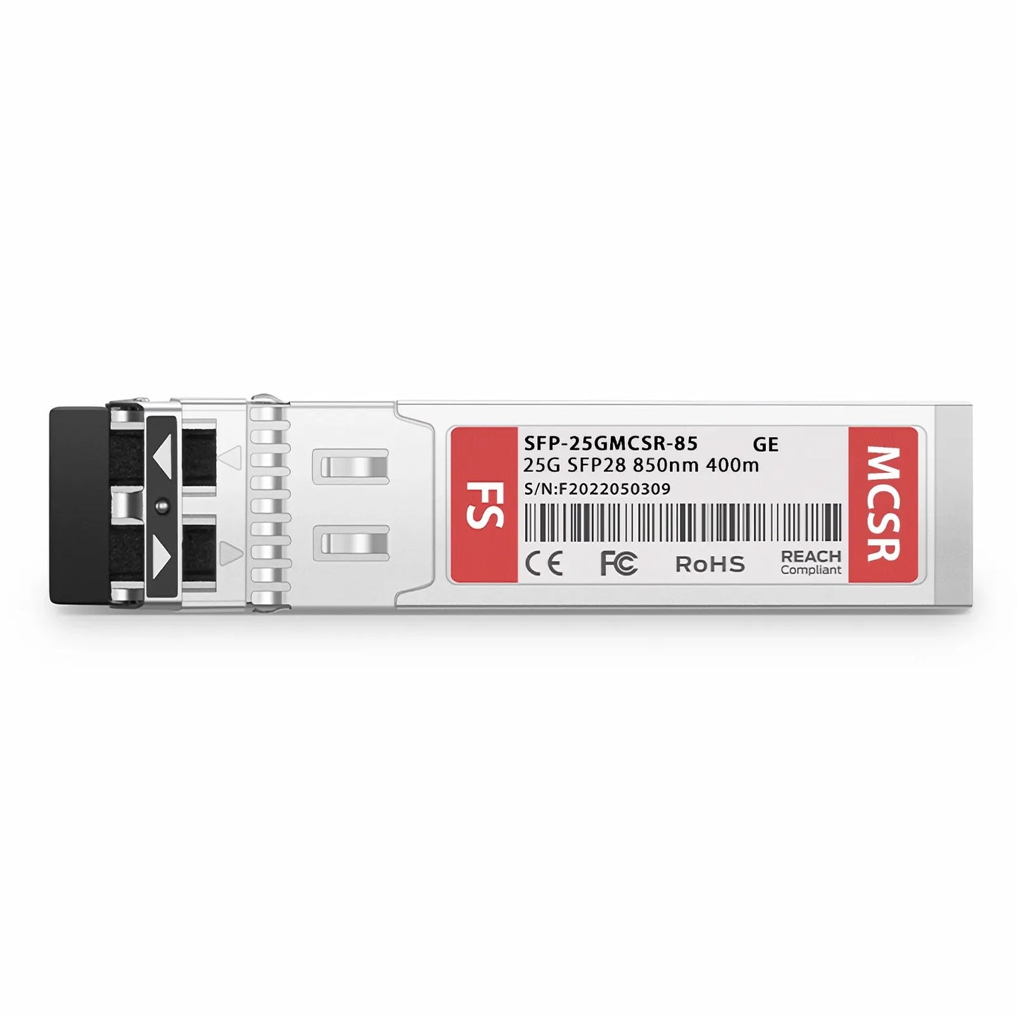 Generic Compatible 10/25GBASE-CSR SFP28 Dual-rate 850nm 400m DOM Duplex LC/UPC MMF Optical Transceiver Module
