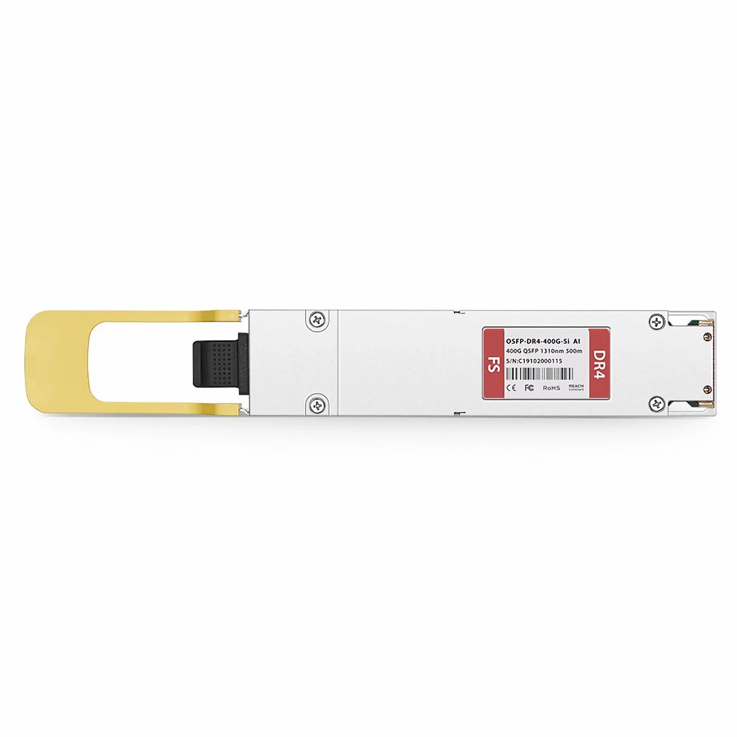 Arista Networks OSFP-400G-DR4 Compatible 400GBASE-DR4 OSFP Finned Top 8 x 50G PAM4 1310nm 500m DOM MPO-12/APC SMF SiPh-Based Optical Transceiver Module, Breakout to 4 x 100G-DR