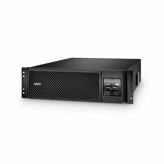 APC® Smart-UPS On-Line 5000VA Rackmount 3U UPS, 4x C13+4x C19 IEC Outlets, Network Card+SmartSlot and 3 Backup Batteries Included