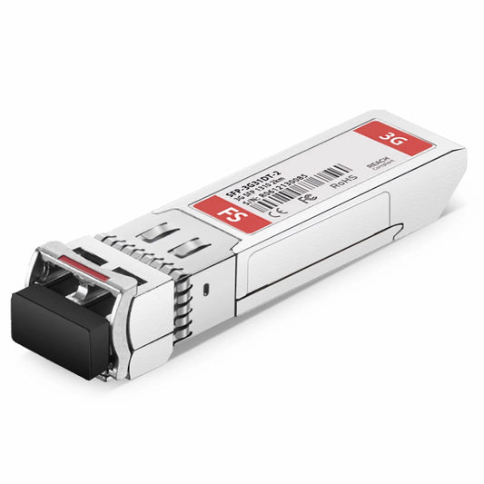 3Gb/s MSA 1310nm 2km DOM Duplex LC SMF Dual Transmitters Video Pathological Patterns Optical Transceiver Module for SD/HD/3G-SDI