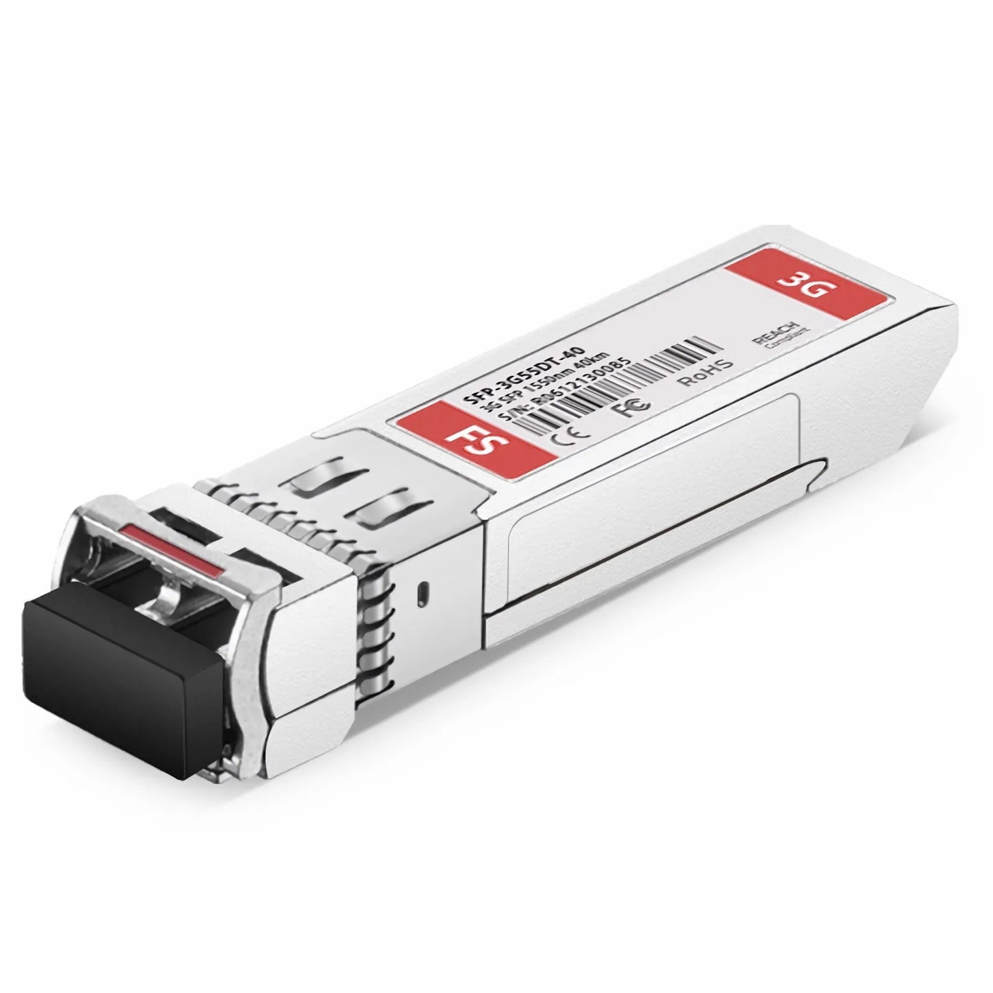 3Gb/s MSA 1550nm 40km DOM Duplex LC SMF Dual Transmitters Video Pathological Patterns Optical Transceiver Module for SD/HD/3G-SDI
