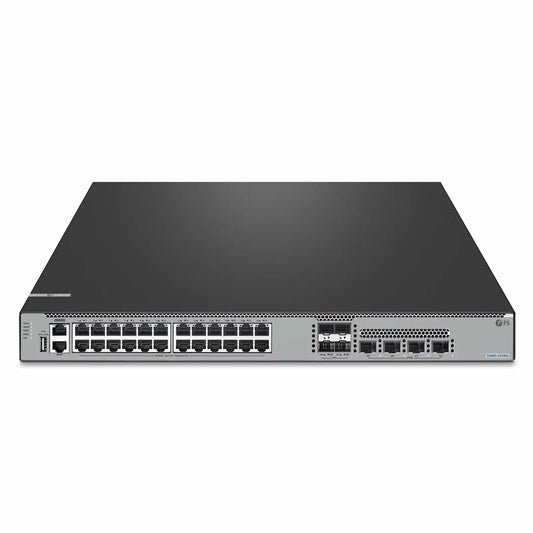 S5860-24XMG, 24-Port Ethernet L3 Switch, 24 x 10GBASE-T/Multi-Gigabit Ports, 4 x 10Gb SFP+, with 4 x 25Gb SFP28 Uplinks, PicOS®, Support MLAG, Broadcom Chip