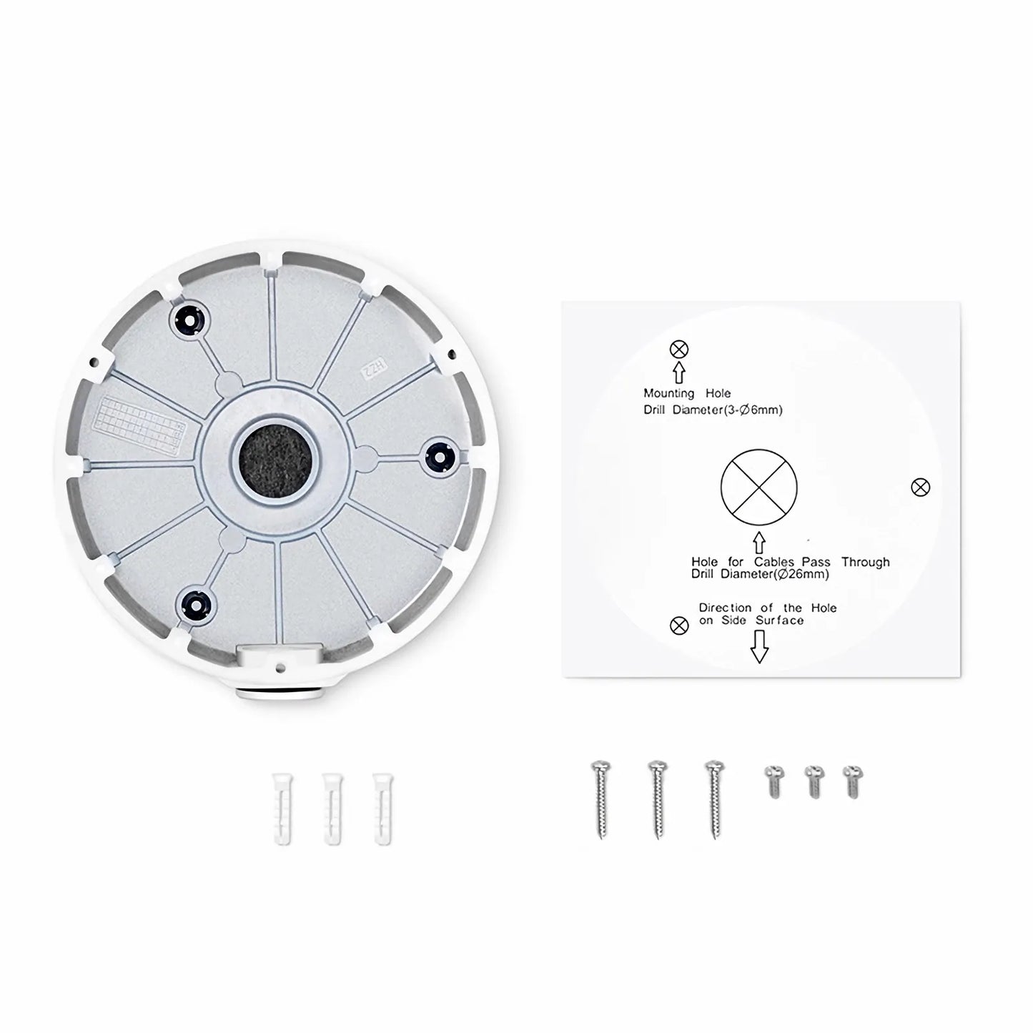 CA-JD006, Fixed Dome Junction Box