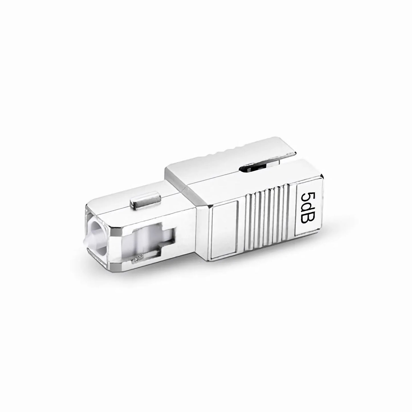 SC/APC Singlemode Fixed Fiber Optic Attenuator, Male-Female, 5dB (10pcs/Pack)