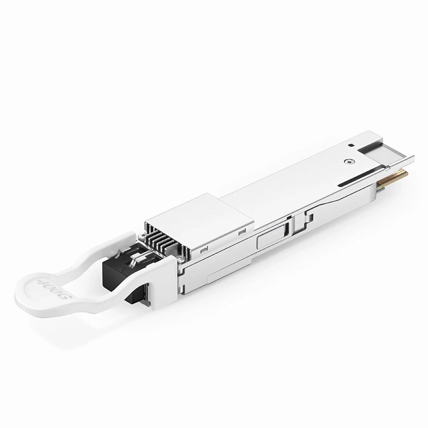 Dell Compatible QSFP-DD DCO 400G DWDM Tunable Coherent ≤120km DOM Duplex LC/UPC SMF Optical Transceiver Module for Transmission
