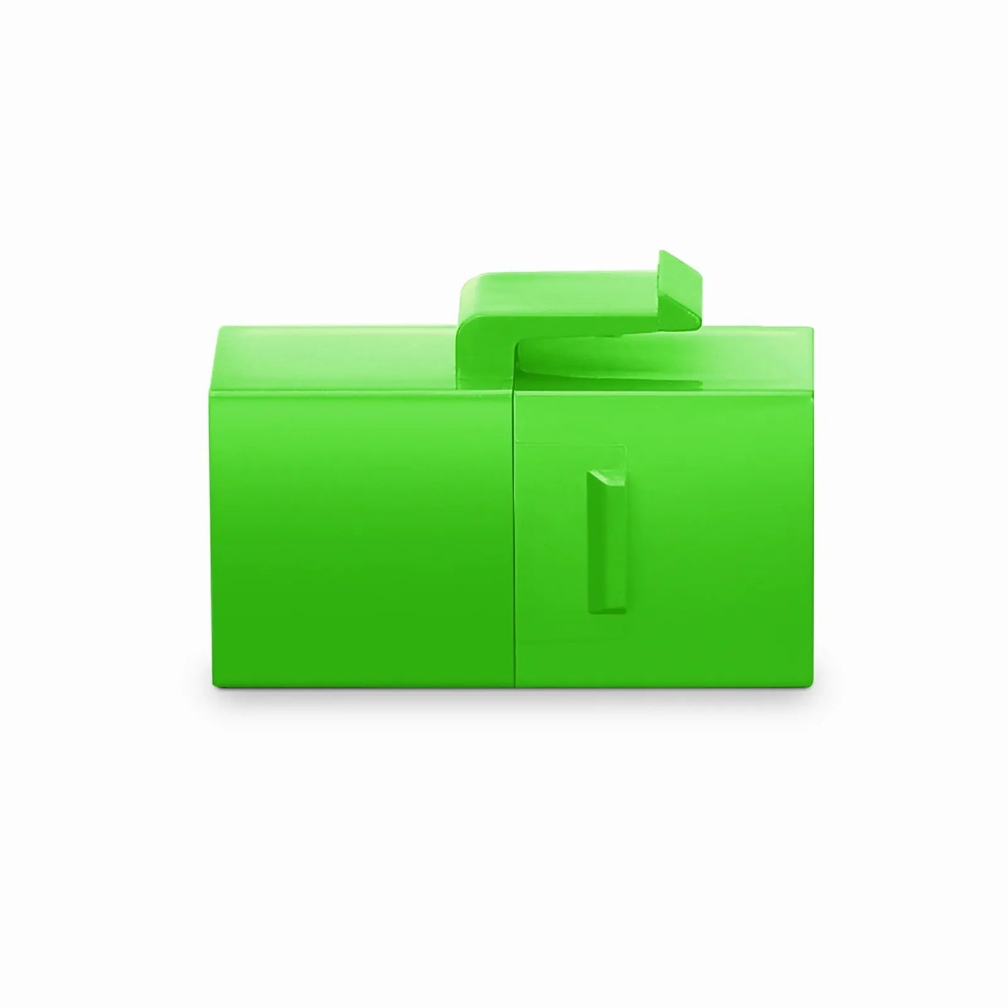 Cat5e Keystone RJ45 Coupler, Unshielded, Female to Female Insert Inline Coupler - Green (12pcs/Pack)
