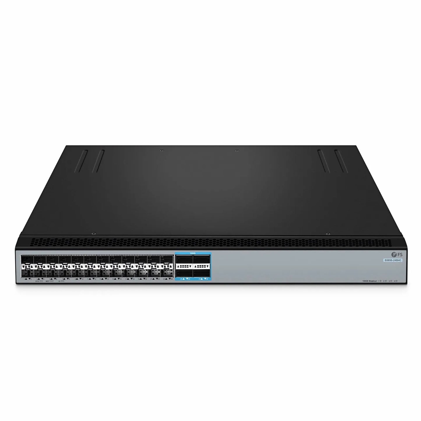S5850-24B4C, 24-Port Ethernet L3 Switch, 24 x 25Gb SFP28, with 4 x 100Gb QSFP28, Support MPLS&MLAG
