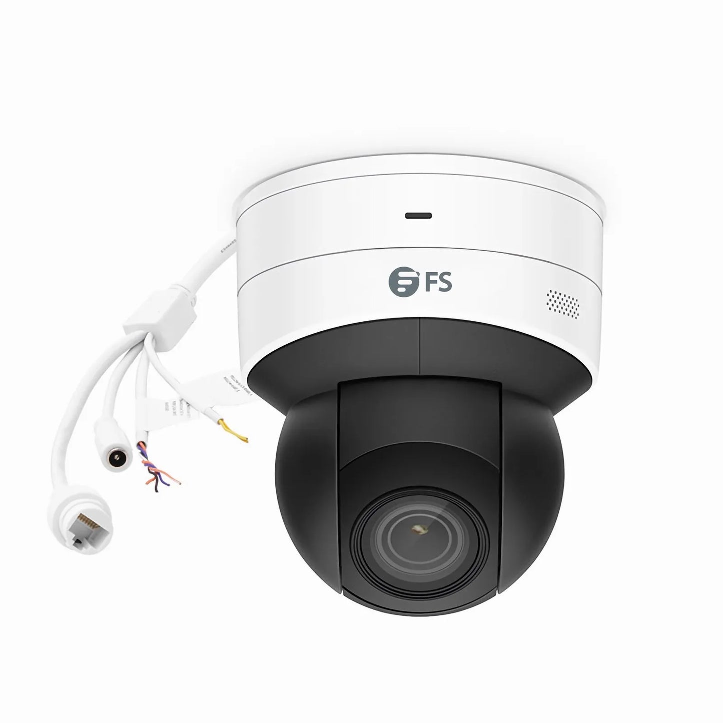 IPC205-5M-P, Super HD 5MP PTZ Dome Network Camera, Pan Tilt 5X Optical Zoom, Wi-Fi Connection, PoE Network Camera with Varifocal 2.7-13.5mm Lens