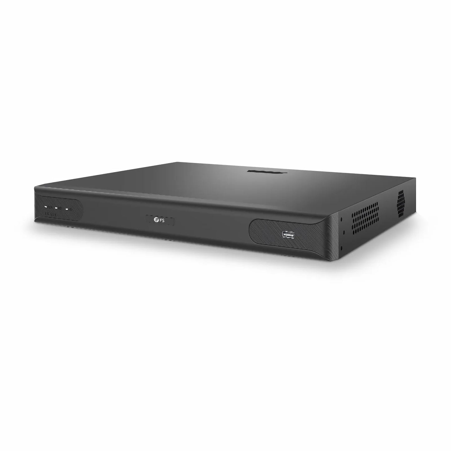 NVR102-16C-16P, 16-Channel 16 PoE 1U 4K ＆ H.265+ Decoding Format, Up to 2x10TB Hard Drive (Not Included), Live View/Playback Network Video Recorder