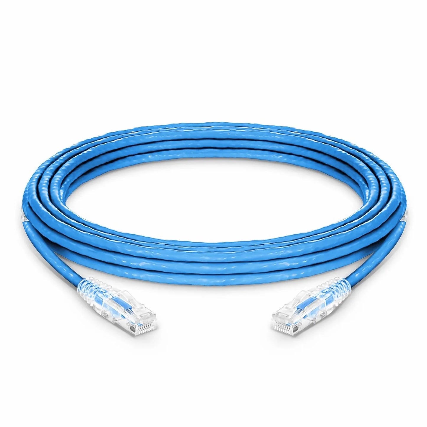 35ft (10.7m) Cat6 23AWG Snagless Unshielded (U/UTP) PVC CMP Ethernet Network Patch Cable, Blue
