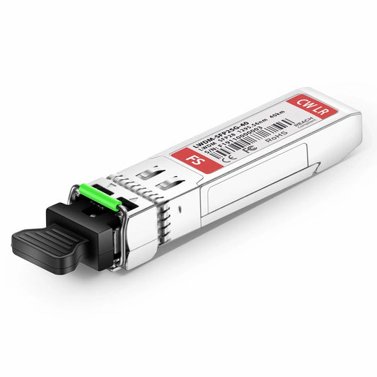 Cisco LWDM-SFP25G-95.56 Compatible SFP28 25G LWDM 1295.56nm 40km DOM Duplex LC/UPC SMF Optical Transceiver Module for Transmission