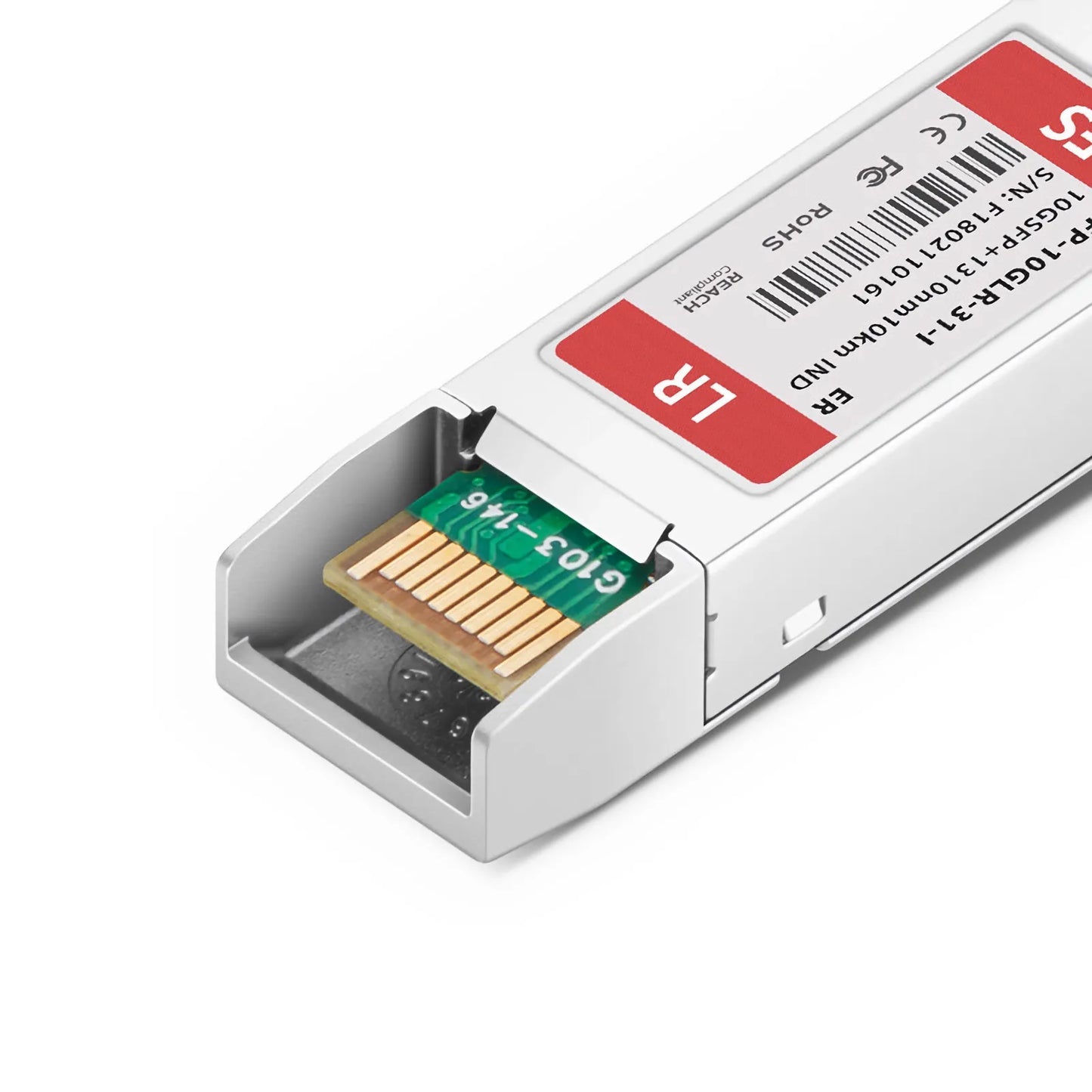 Ericsson RDH10250/3 Compatible SFP+ 10GBASE-LR 1310nm 10km DOM Duplex LC/UPC SMF Optical Transceiver Module For 4G Wireless (Industrial)