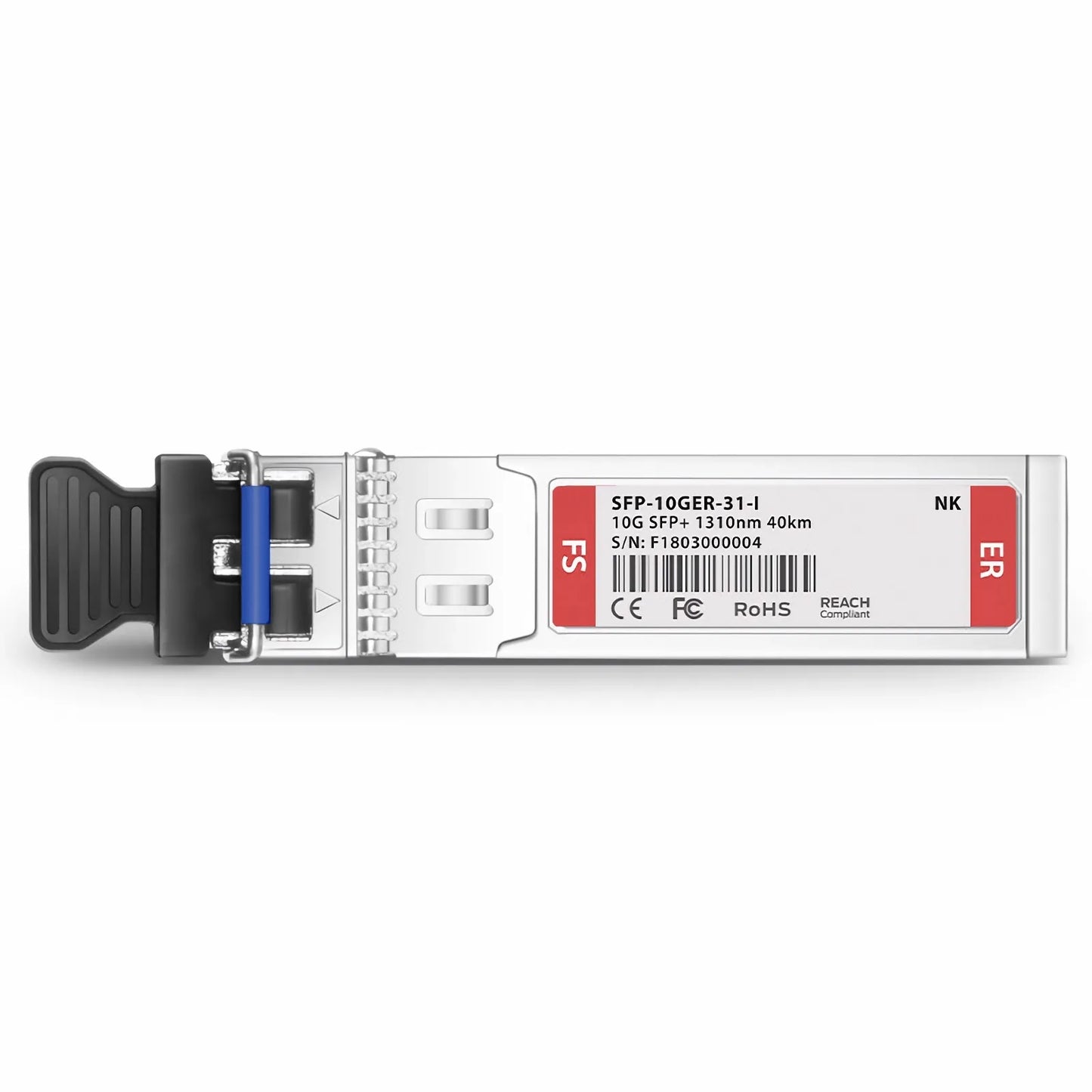 NOKIA 3HE05036AA Compatible SFP+ 10GBASE-ER 1310nm 40km DOM Duplex LC/UPC SMF Optical Transceiver Module For 4G Wireless (Industrial)