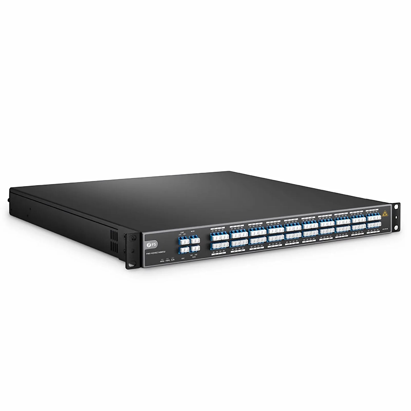 40 Channels Active DWDM Mux Demux, 100GHz C21-C60, with Monitor and 1310nm Port, 4.5dB Typical IL, LC/UPC, Dual Fiber, FMU 1U Rack Mount