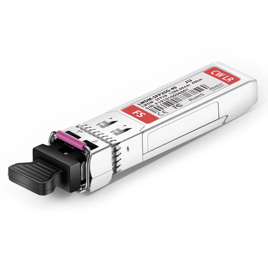 Juniper SFP28-25G-LW86.66 Compatible SFP28 25G LWDM 1286.66nm 40km DOM Duplex LC/UPC SMF Optical Transceiver Module for Transmission
