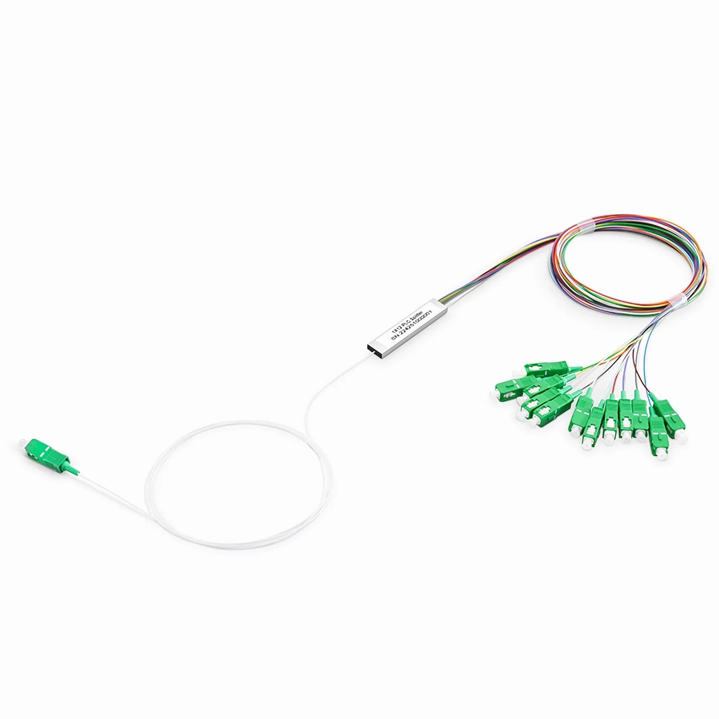 1 x 12 PLC Fiber Splitter, Mini Module, 900μm, SC/APC, Singlemode