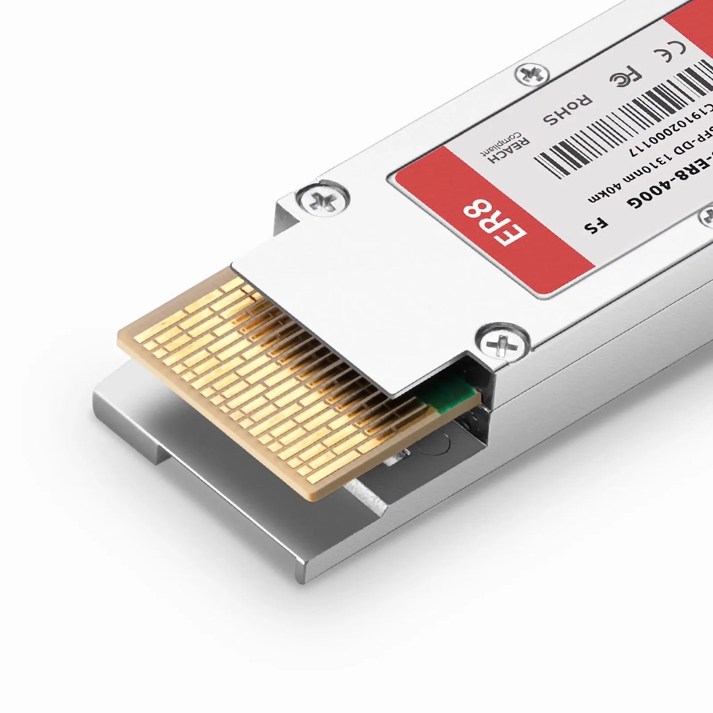 400GBASE-ER8 QSFP-DD 8 x 50G PAM4 1310nm 40km DOM Duplex LC/UPC SMF Optical Transceiver Module for FS Switches