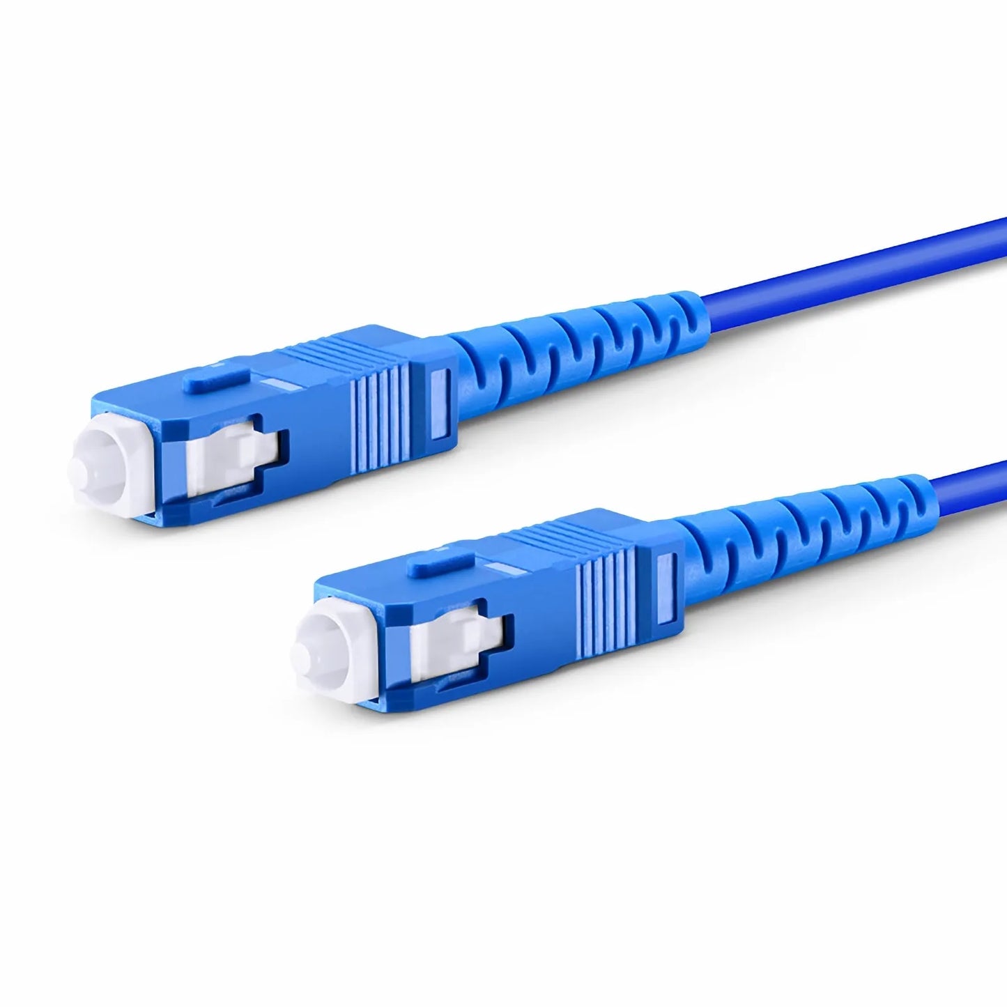 1m (3ft) Armored Fiber Patch Cable, 1 Fiber, SC UPC Simplex to SC UPC Simplex, Single Mode (OS2), Riser (OFCR), 3.0mm, Blue