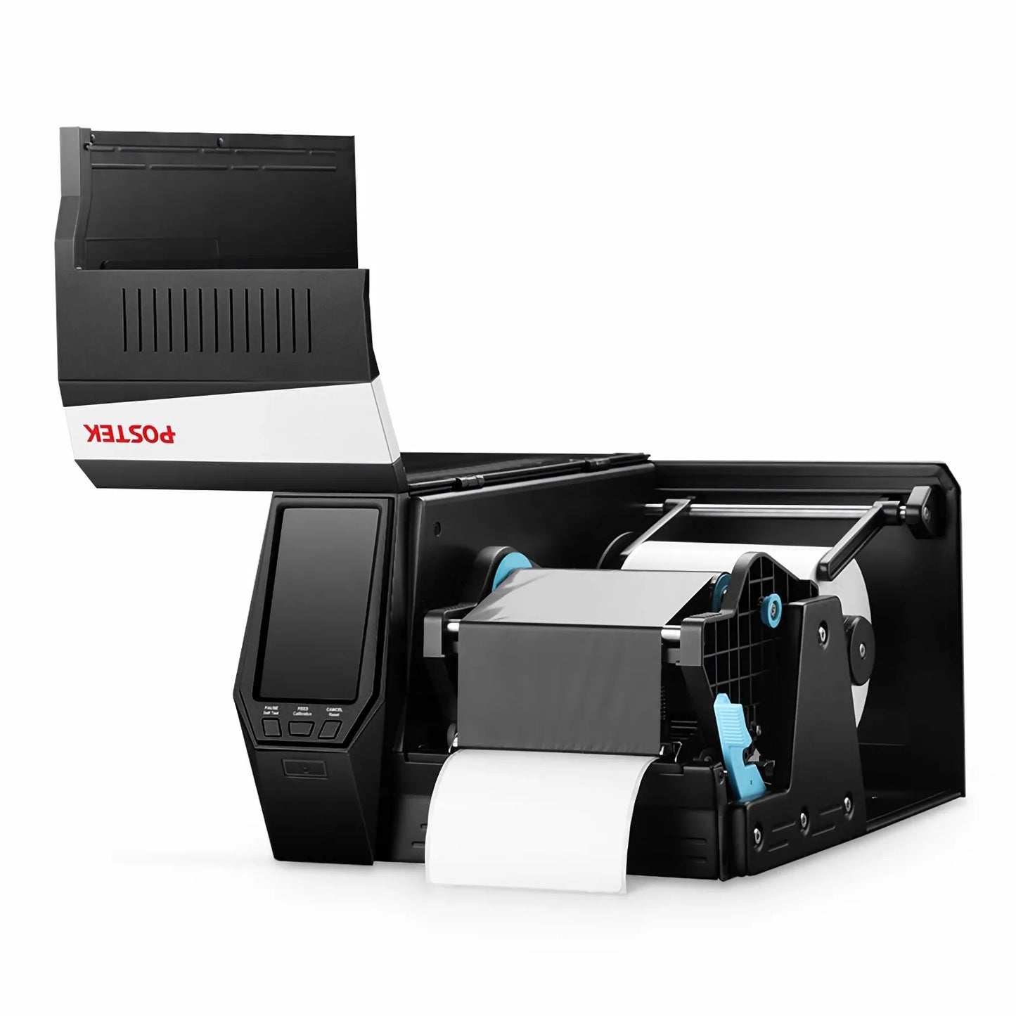 Postek GX6 Industrial Label Printer with HEAT™, 4.5" Color LCD Touch Screen, 600dpi, 5ips Print Speed