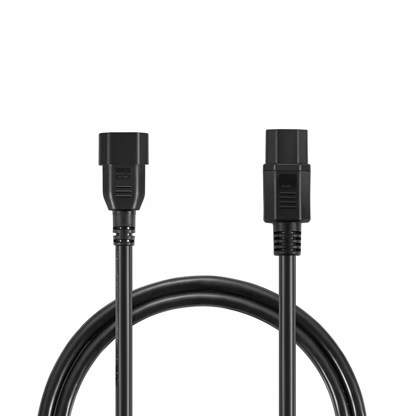 10ft (3m) IEC60320 C14 to IEC60320 C15 14AWG 250V/15A Power Cord, Black