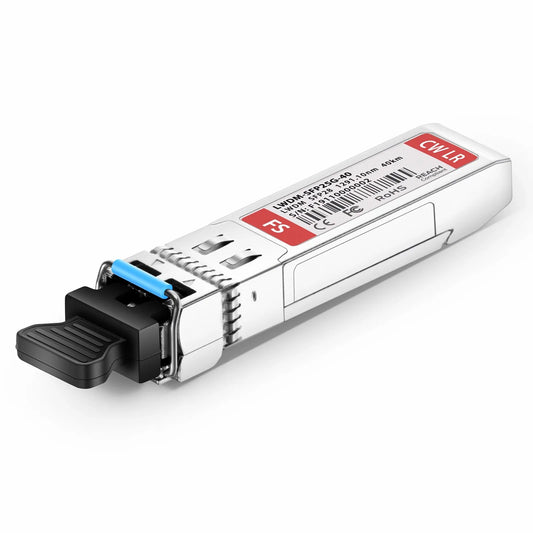 Cisco LWDM-SFP25G-91.10 Compatible SFP28 25G LWDM 1291.10nm 40km DOM Duplex LC/UPC SMF Optical Transceiver Module for Transmission
