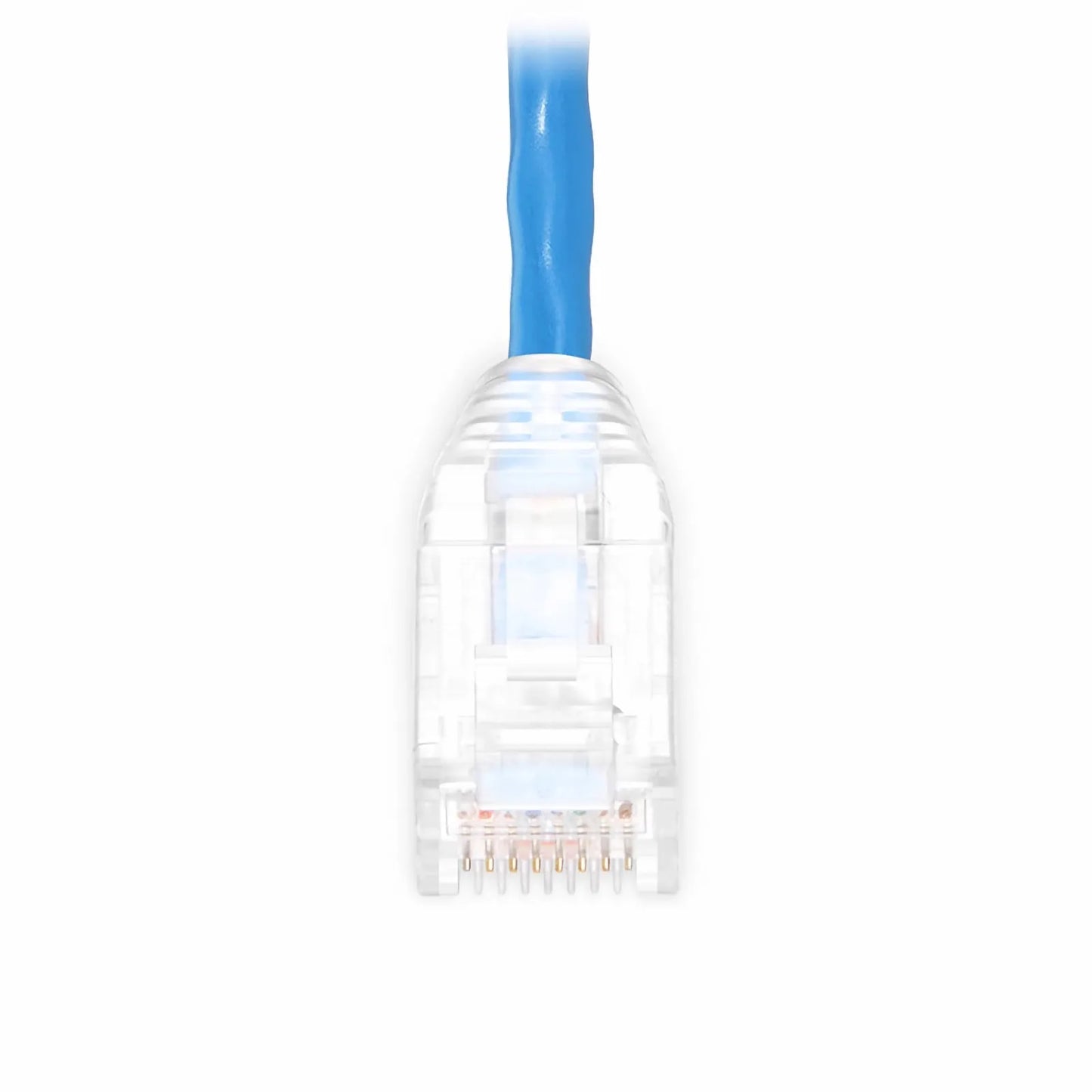25ft (7.6m) Cat6 23AWG Snagless Unshielded (U/UTP) PVC CMP Ethernet Network Patch Cable, Blue