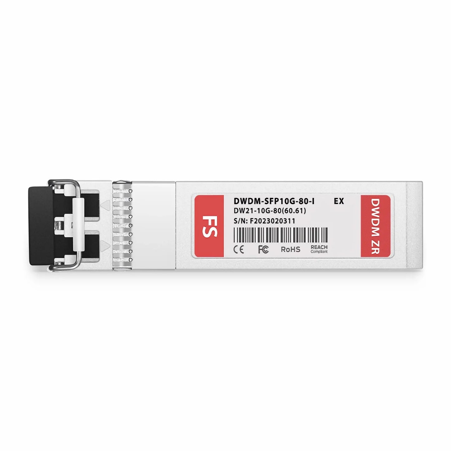 Extreme Networks C21 DWDM-SFP10G-60.61-I Compatible SFP+ 10G DWDM 1560.61nm 100GHz 80km DOM Duplex LC/UPC SMF Optical Transceiver Module for Transmission (Industrial)
