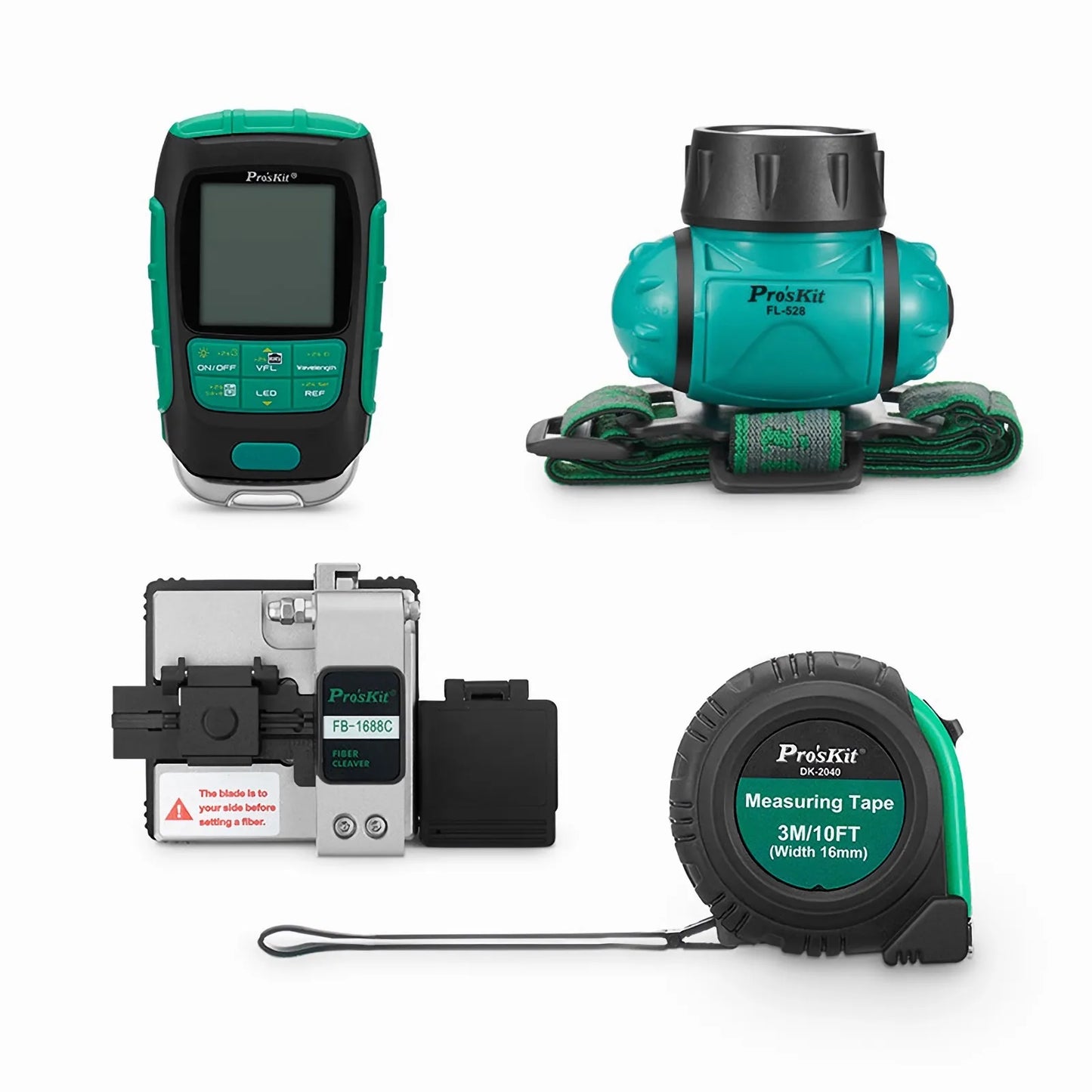 Pro'sKit® FTTH Fiber Optic Tool Kit PK-9458-1